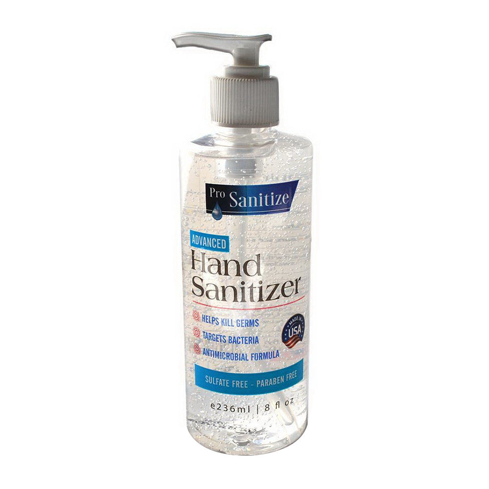 Pro Sanitize Hand Sanitizer, 8 oz Bottle